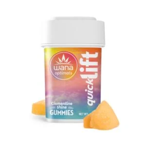 WANA OPTIMALS GUMMIES QUICK LIFT Clementine Shine [20pk] (100mg THC/100mg CBG/100mg THCV)