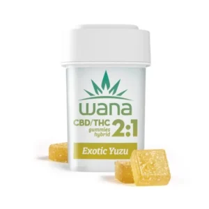 wana gummies 2:1 Exotic Yuzu [10pk] (200mg CBD/100mg THC)