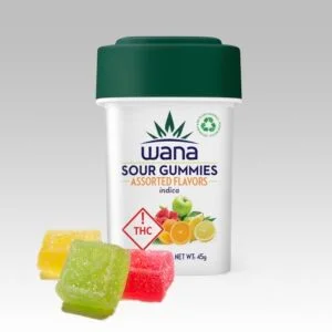 wana gummies Assorted Flavors – Indica [10 pack]