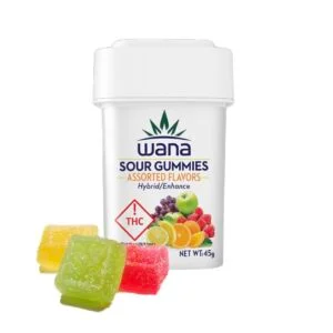 wana gummies Assorted Flavors – Hybrid [10pk] (110mg)
